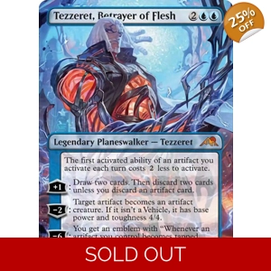 Tezzeret, Betrayer of Flesh (Borderless)